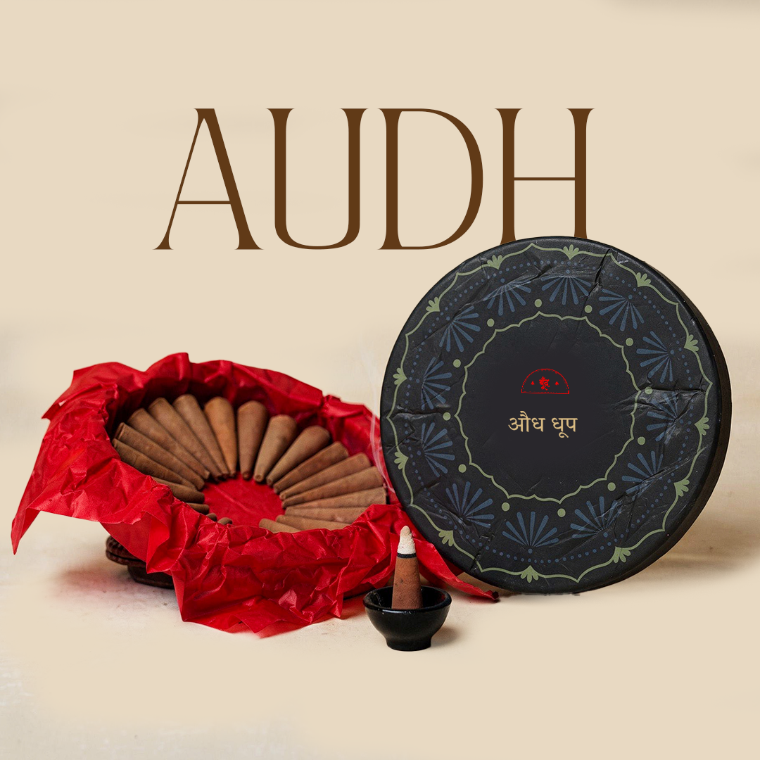 Audh I Agarwood Incense Cones (Charcoal-free)