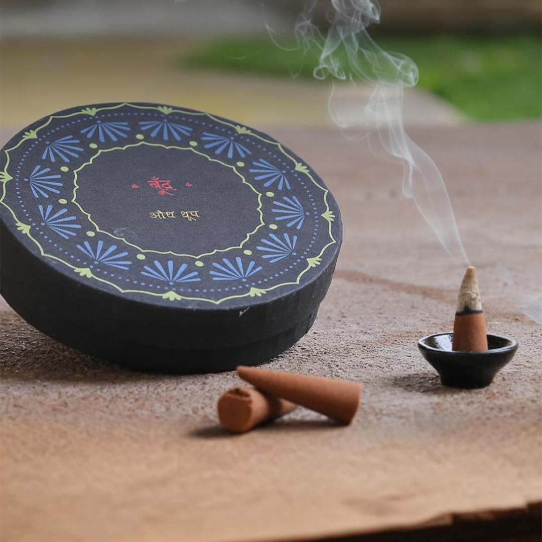 Audh I Agarwood Incense Cones (Charcoal-free)